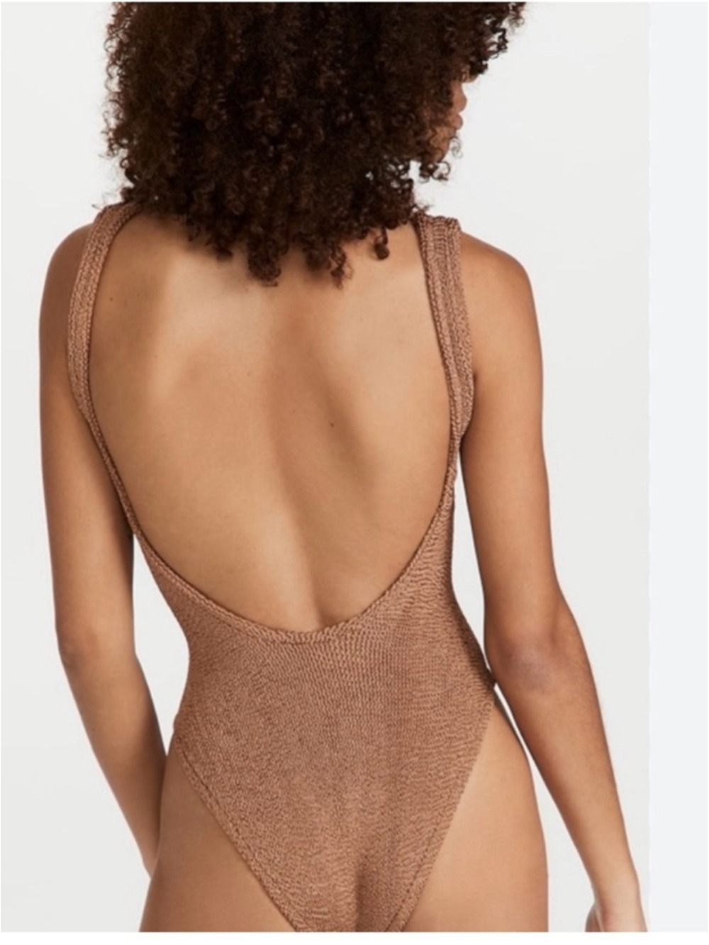 BOND-EYE MARA ONE PIECE SWIMSUIT WALNUT BROWN New with tags - Picture 2 of 8